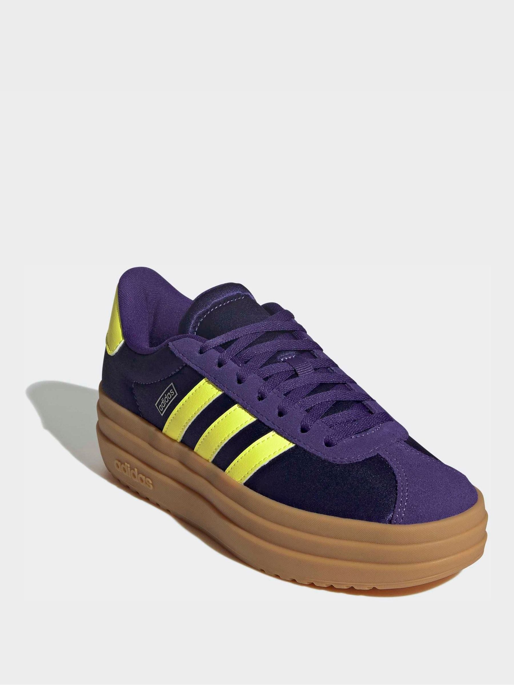 adidas Purple Vl Court Bold Junior Shoes image 4
