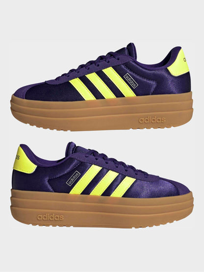 adidas Purple Vl Court Bold Junior Shoes image 6