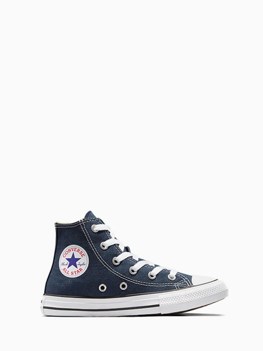 Converse Navy Blue Chuck Taylor High Top Junior Trainers image 1