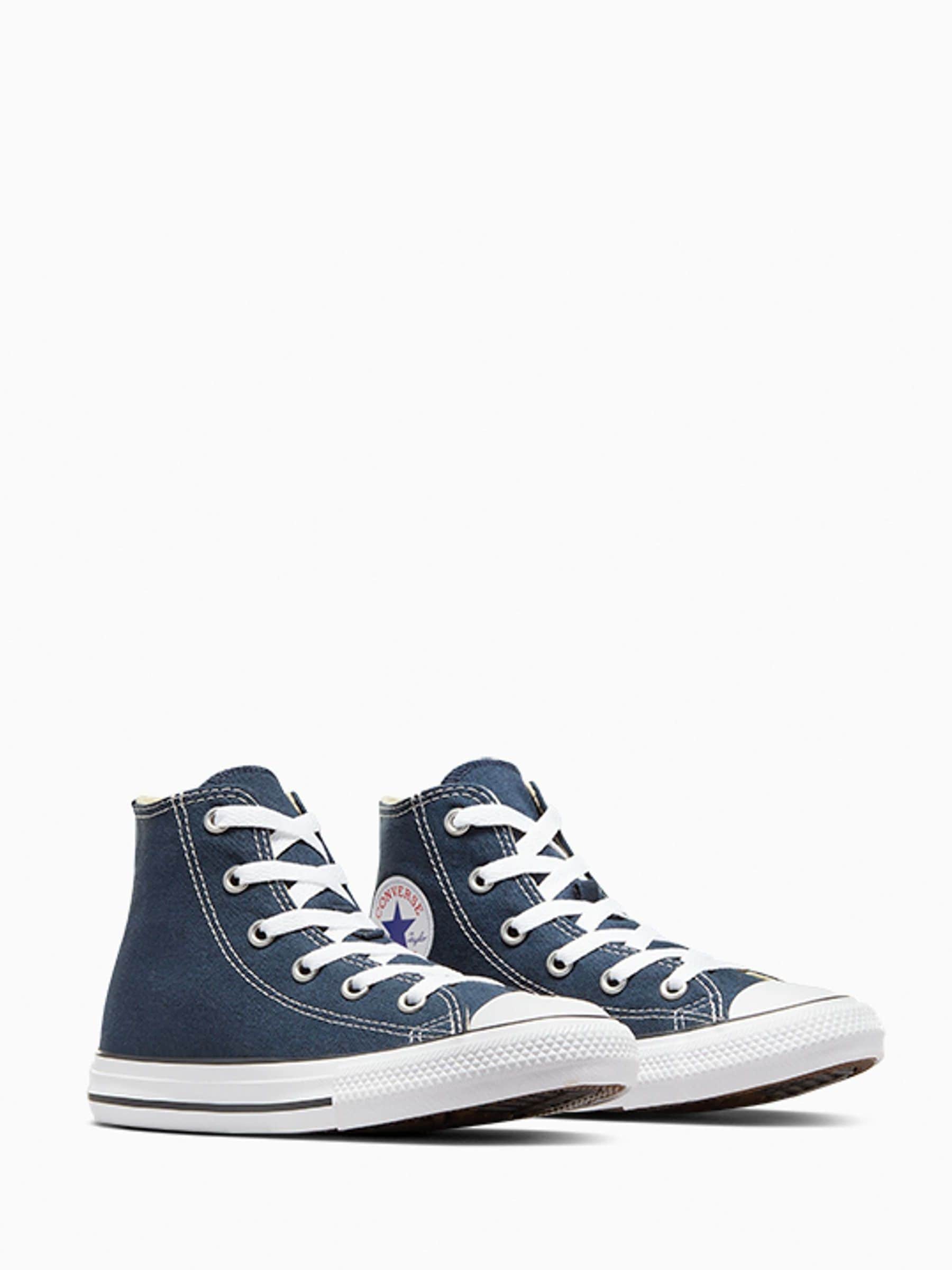Converse Navy Blue Chuck Taylor High Top Junior Trainers image 3