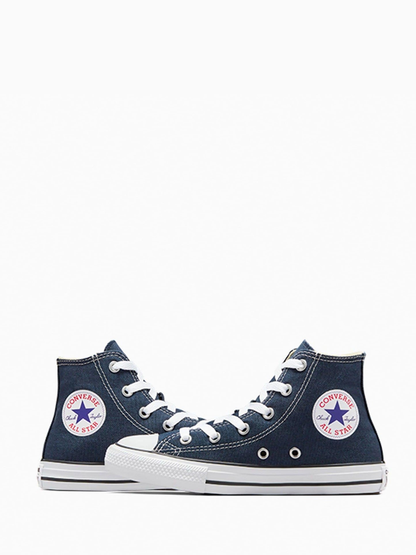 Converse Navy Blue Chuck Taylor High Top Junior Trainers image 4