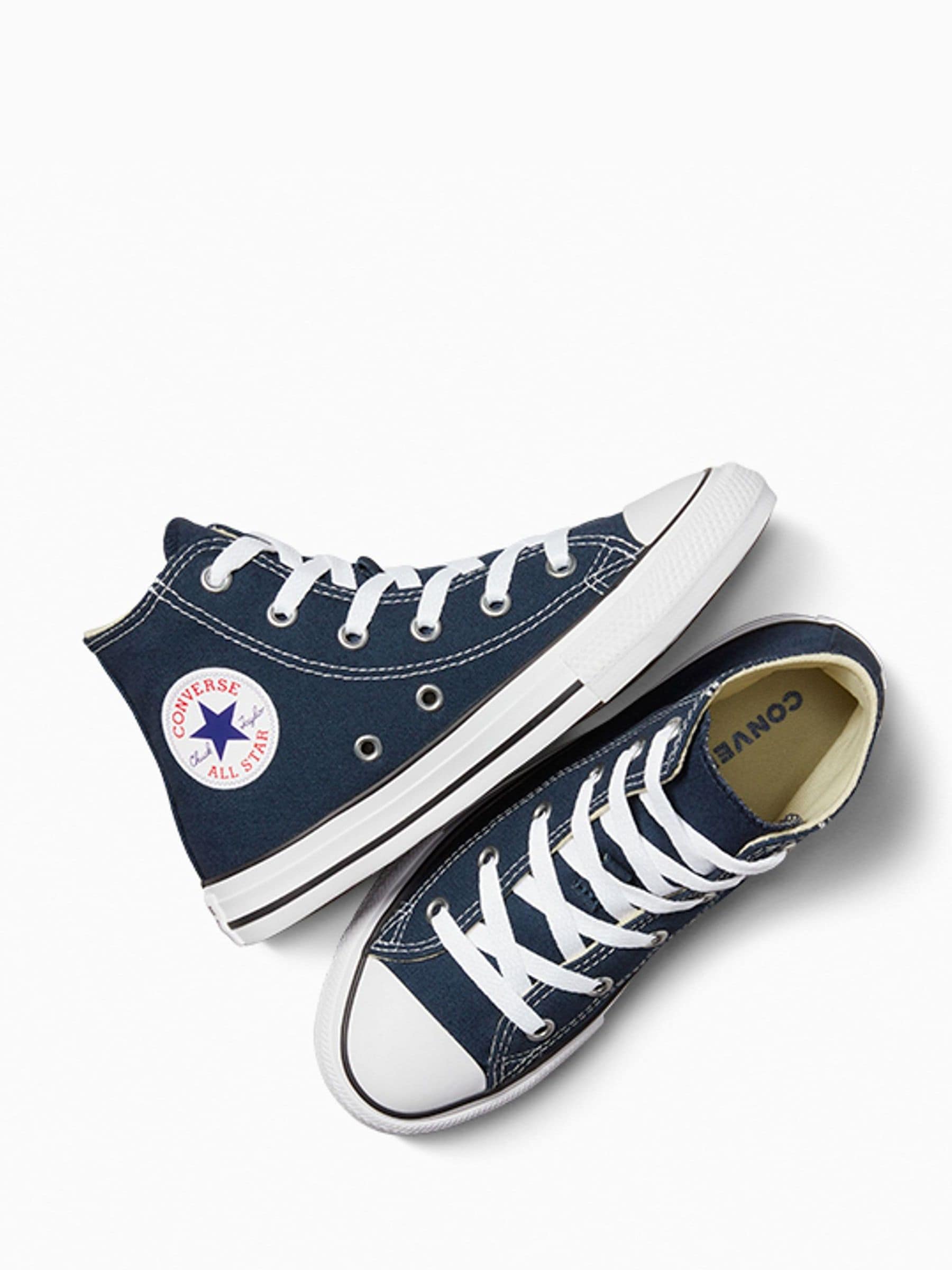 Converse Navy Blue Chuck Taylor High Top Junior Trainers image 5