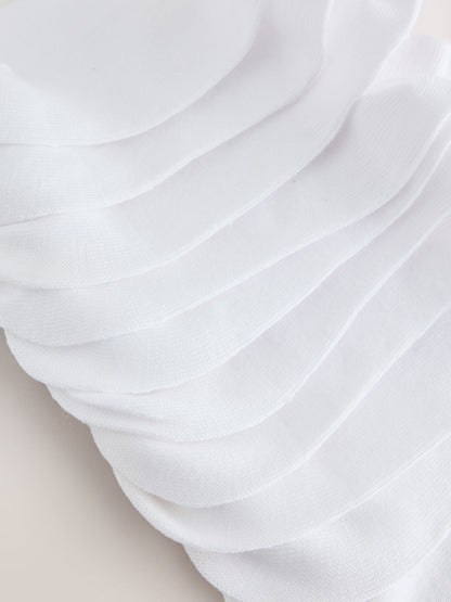 White Cotton Rich Trainer Socks 10 Pack - image 3