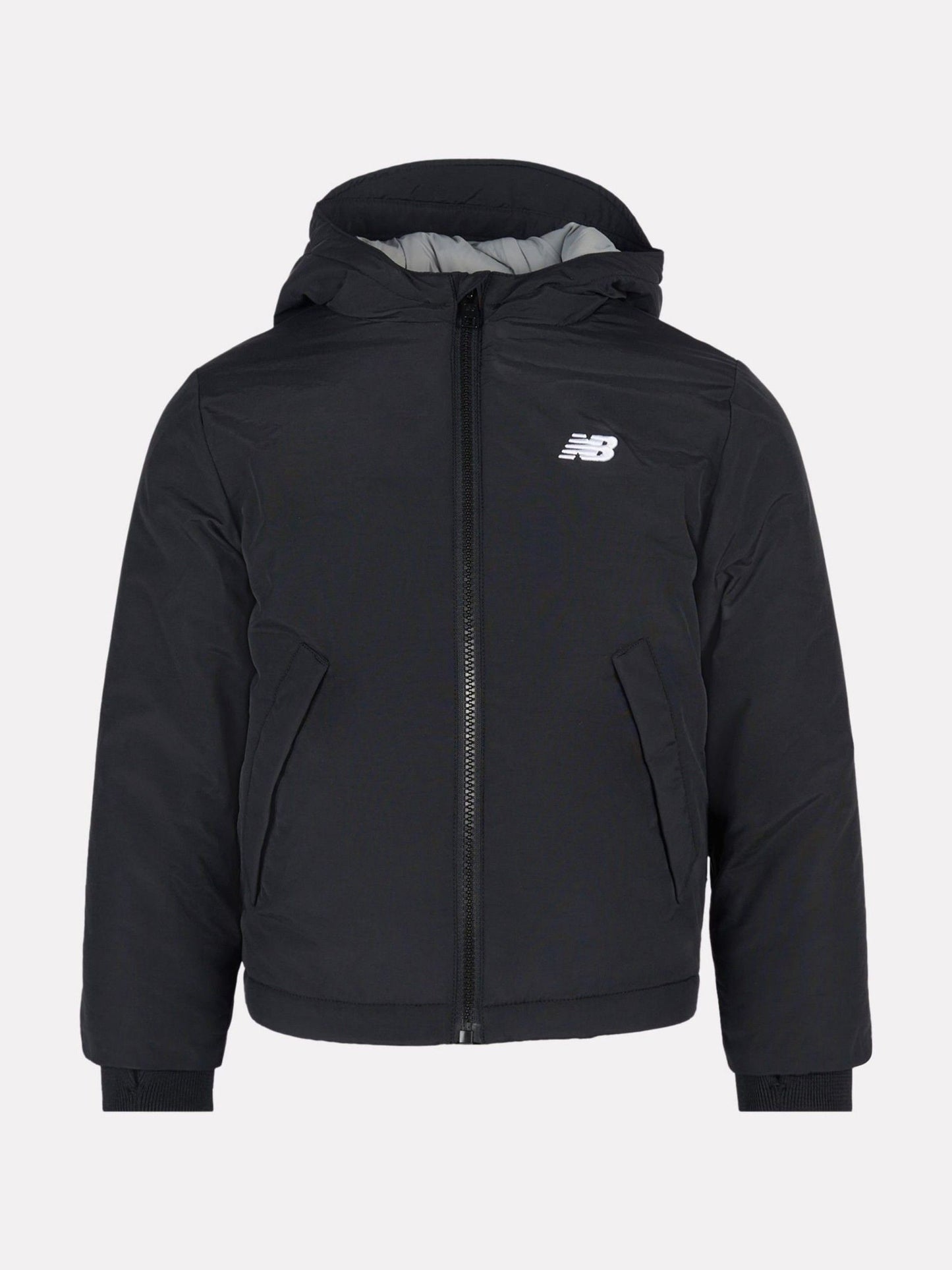 Dsiney Kidz - New Balance Black Lifestyle Contrast Puffer Coat image 1