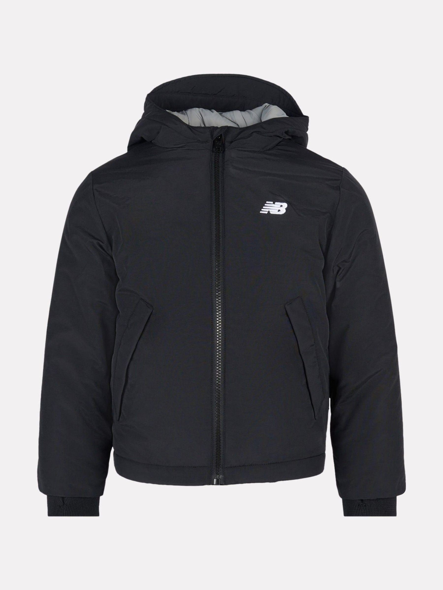 Dsiney Kidz - New Balance Black Lifestyle Contrast Puffer Coat image 1