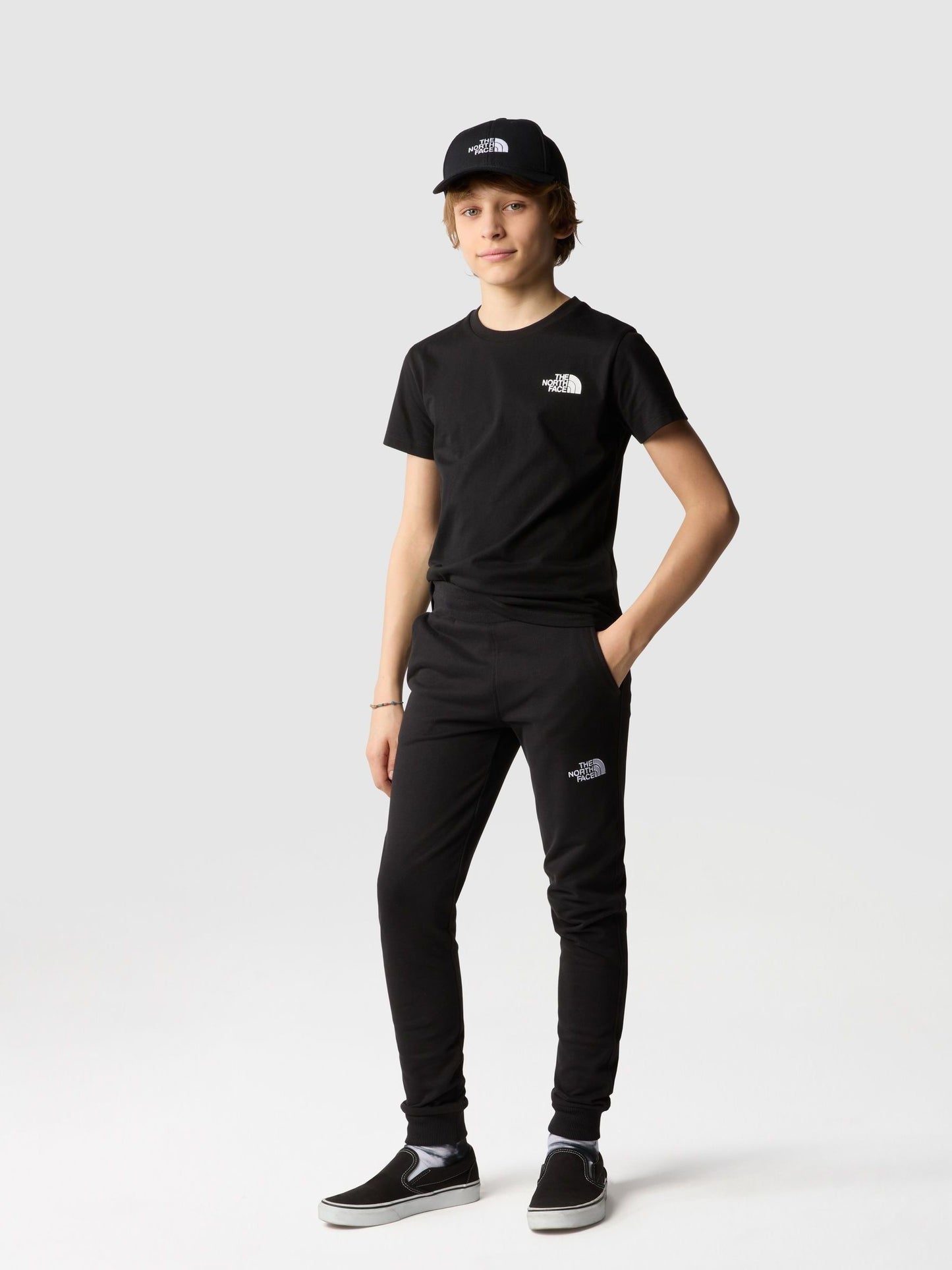 Dsiney Kidz - The North Face Black Chrome Teen Simple Dome T-Shirt image 1