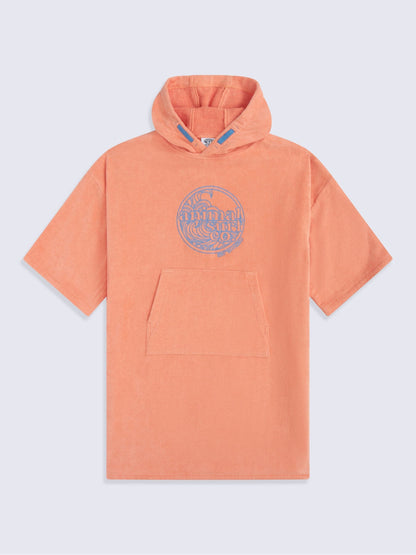Animal Pink Gill Kids Towelling Poncho image 1