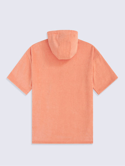 Animal Pink Gill Kids Towelling Poncho image 2
