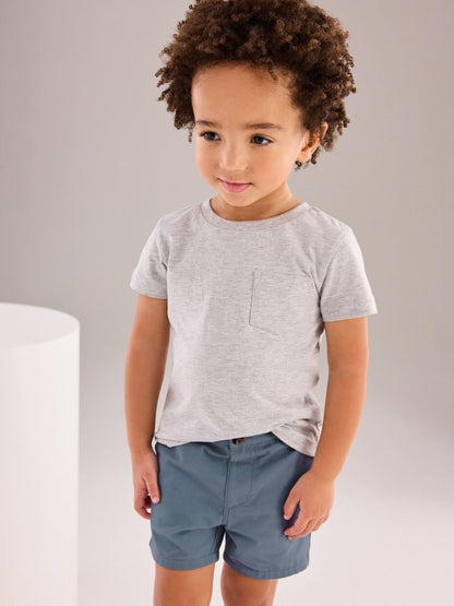 Dsiney Kidz - Mid Blue Chino Shorts (3mths-7yrs) image 4