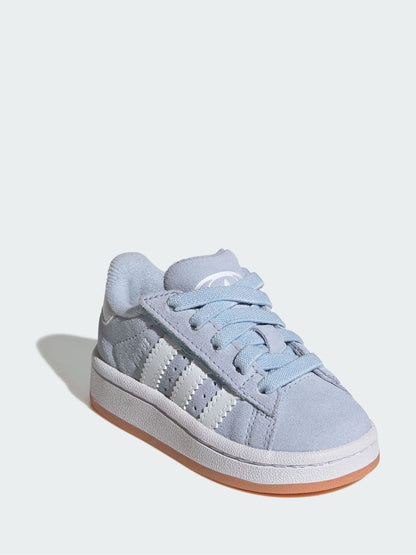 adidas Originals Blue Campus Comfort Closure Elastic Lace Shoes - image 1