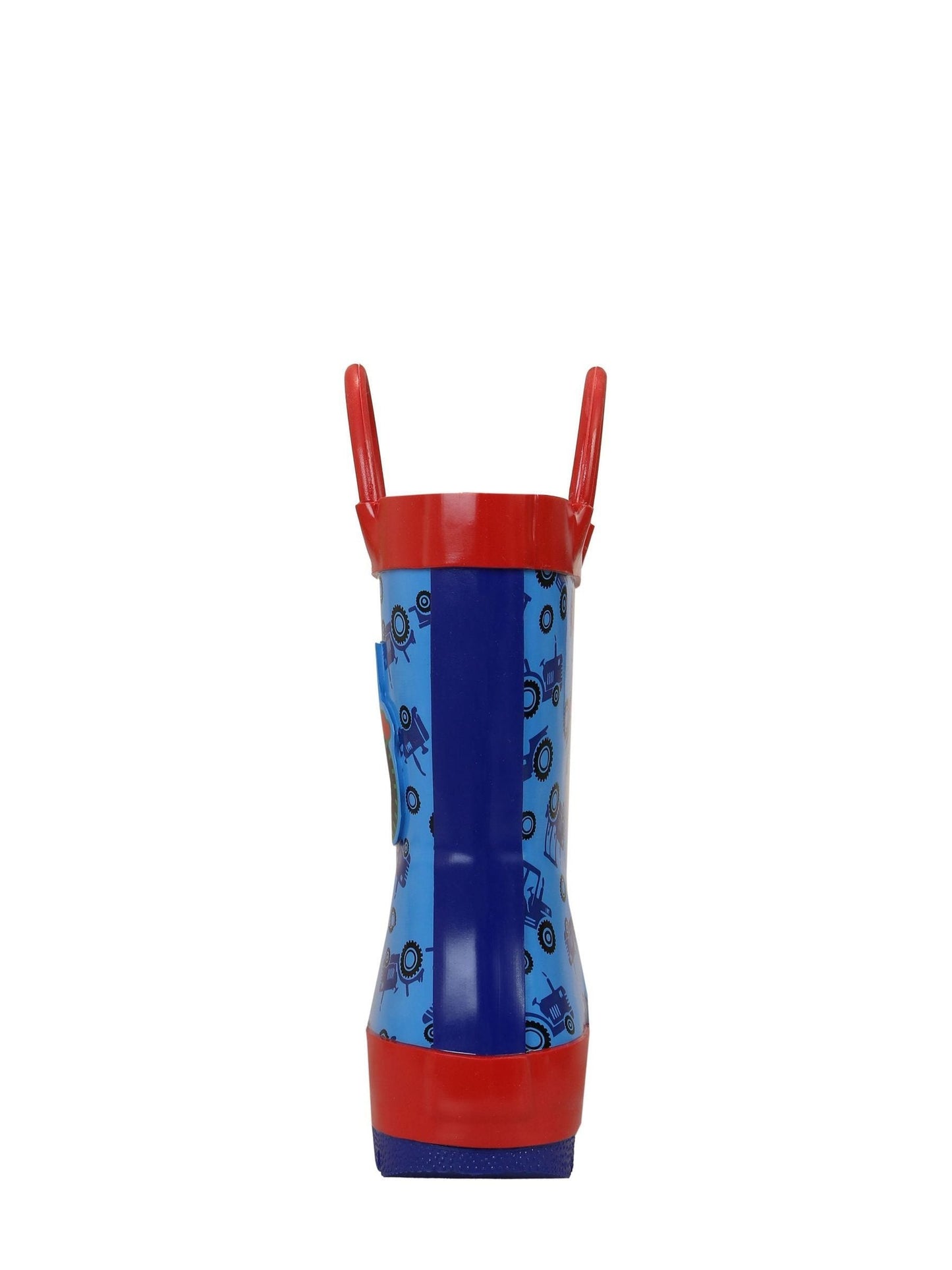 Harry Bear Purple Tractor Printed Wellies image 3