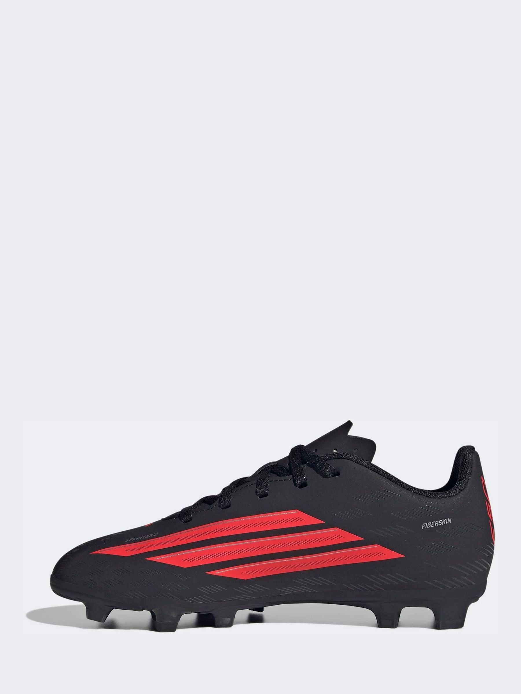 adidas Black F50 Club Firm Ground / Multi Ground Football Boots image 4