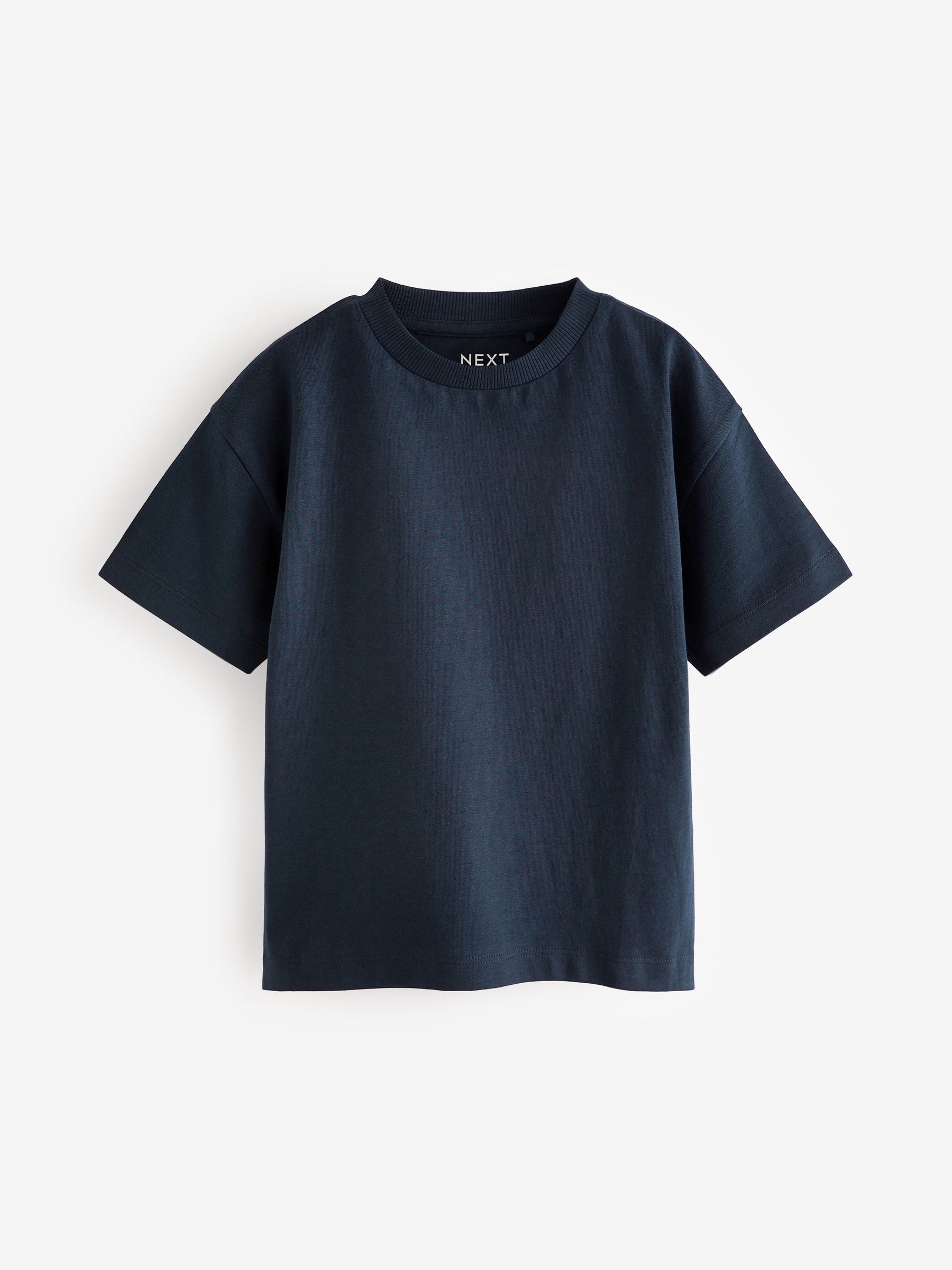 Blue Stripe Relaxed Fit Short Sleeve T-Shirts 5 Pack (3mths-7yrs) image 5