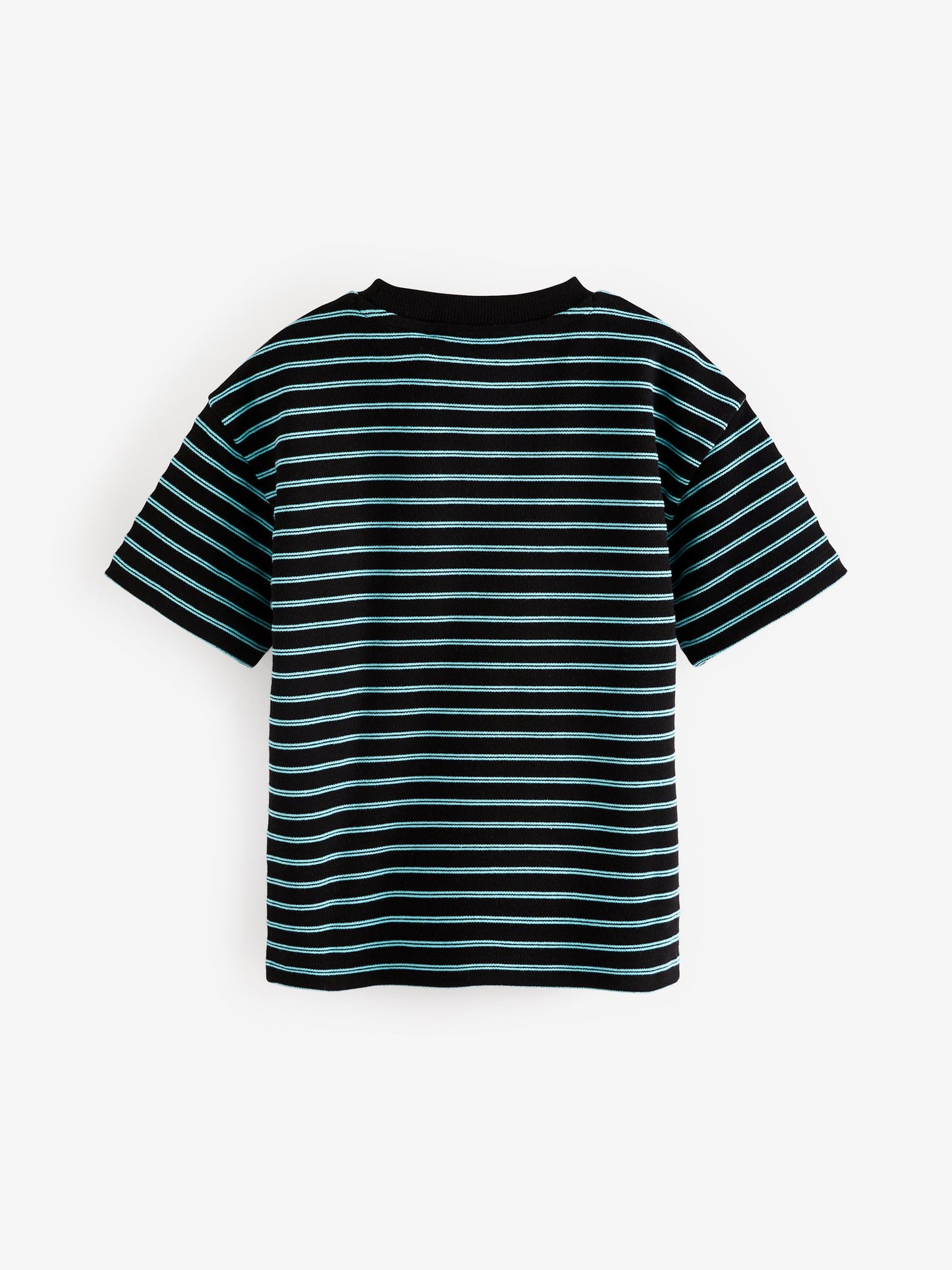 Blue Stripe Relaxed Fit Short Sleeve T-Shirts 5 Pack (3mths-7yrs) image 6