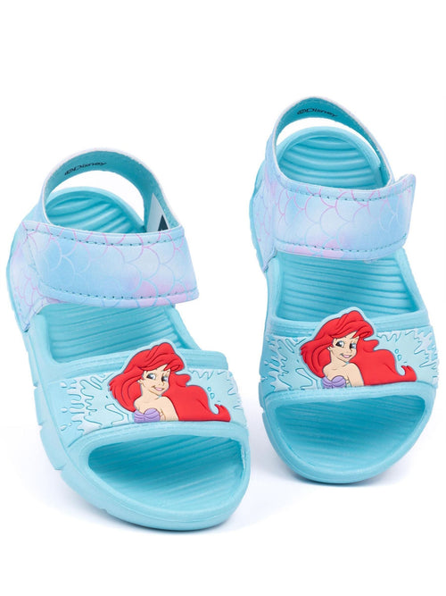 Vanilla Underground Blue Girls Little Mermaid Disney Sandals image 1