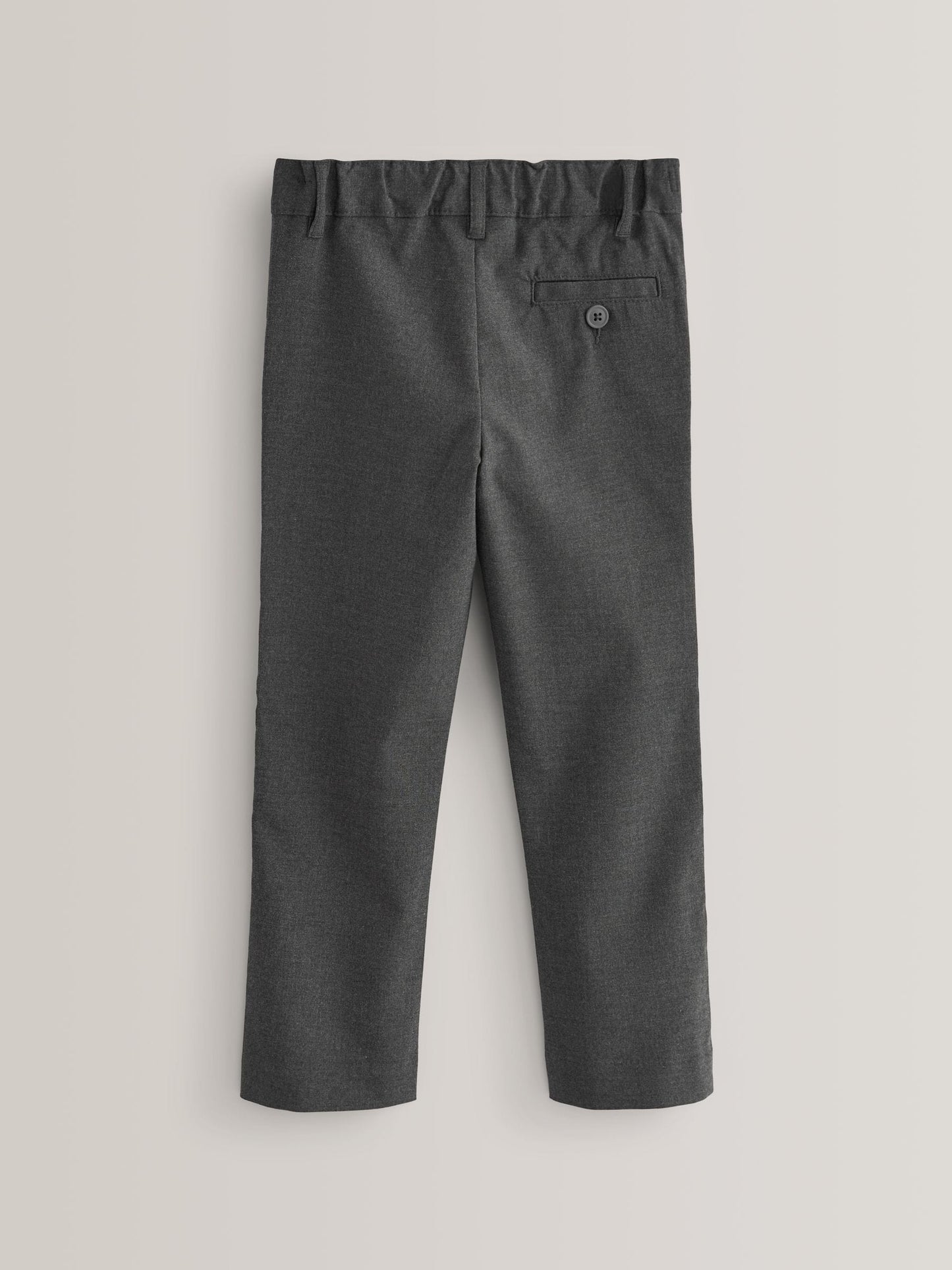 Dsiney Kidz - Grey Slim Waist Skinny Leg School Formal Trousers (3-17yrs) image 2