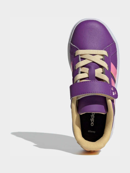 adidas Purple Disney Minnie Mouse Grand Court Shoes image 5