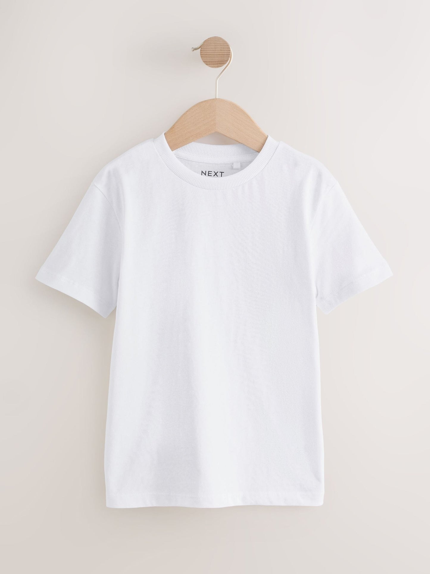 Dsiney Kidz - White Short Sleeve T-Shirts 5 Pack (3-16yrs) image 2