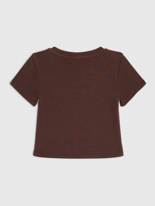 Dsiney Kidz - River Island Brown Sequin Embroidered T-Shirt image 2