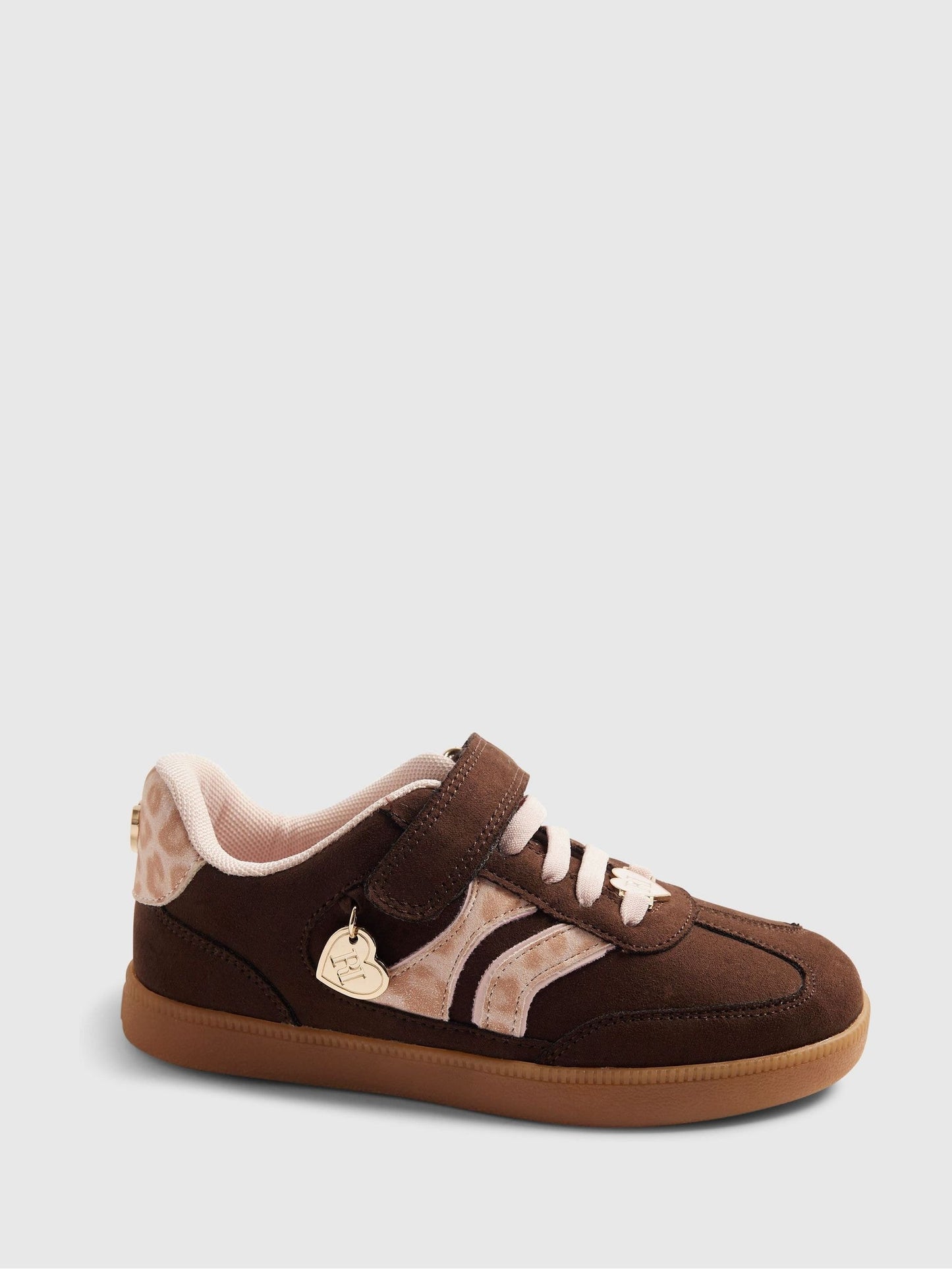 River Island Brown Leopard Trainers image 2