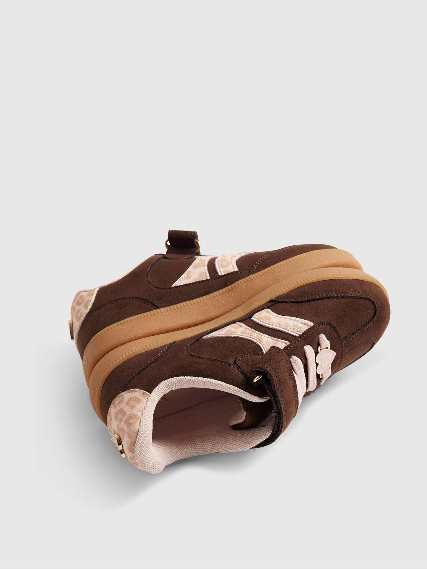 River Island Brown Leopard Trainers image 4