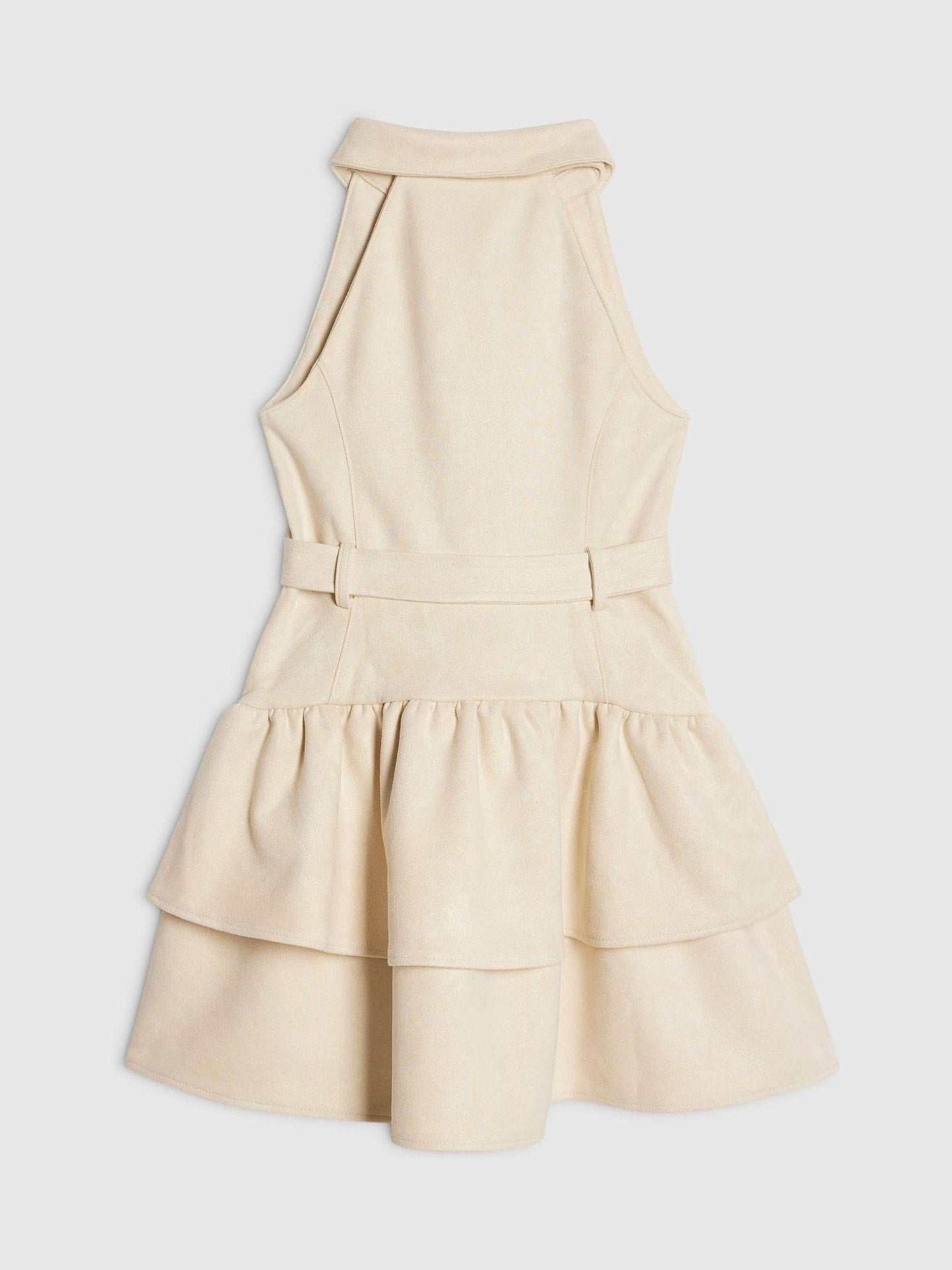 Dsiney Kidz - River Island Cream Halter Suede Rara Dress image 2
