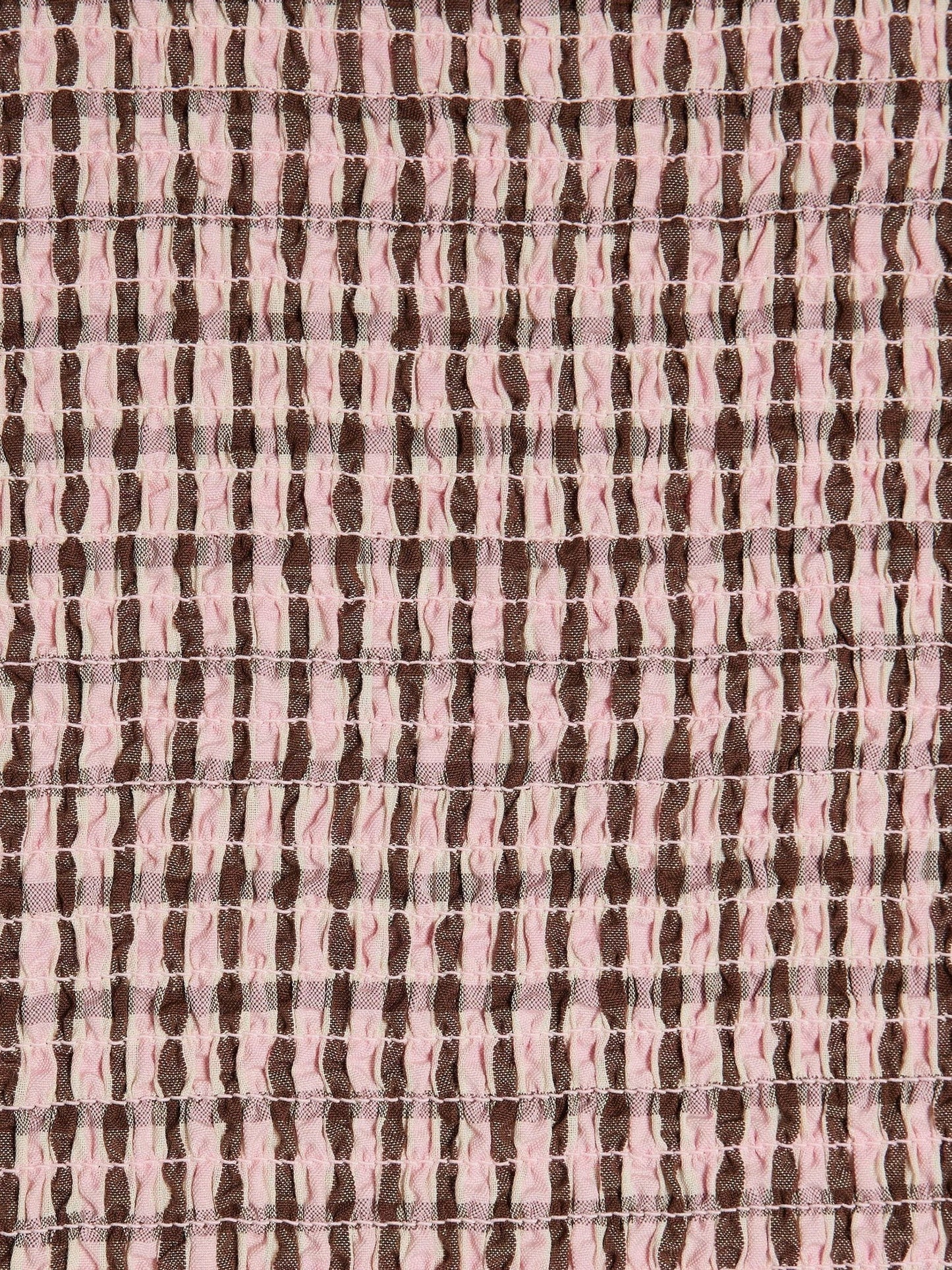 Dsiney Kidz - River Island Pink Check Puff Sleeved Dress image 4