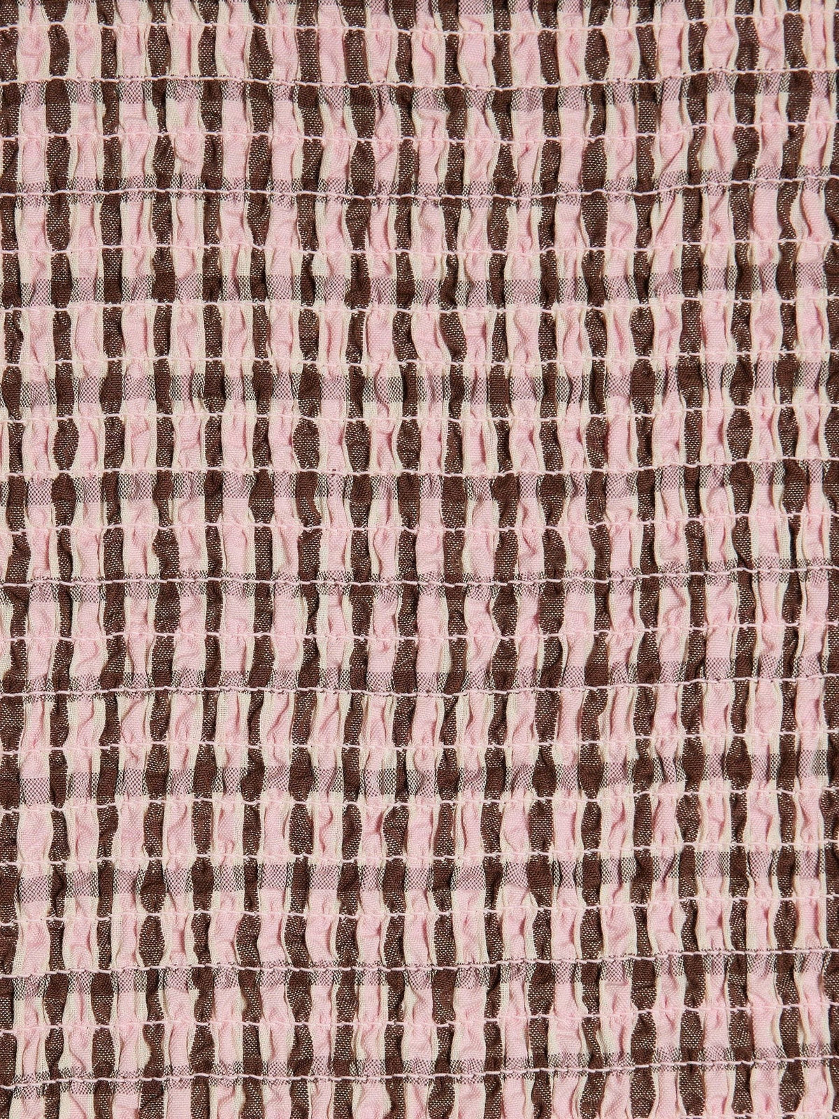Dsiney Kidz - River Island Pink Check Puff Sleeved Dress image 4
