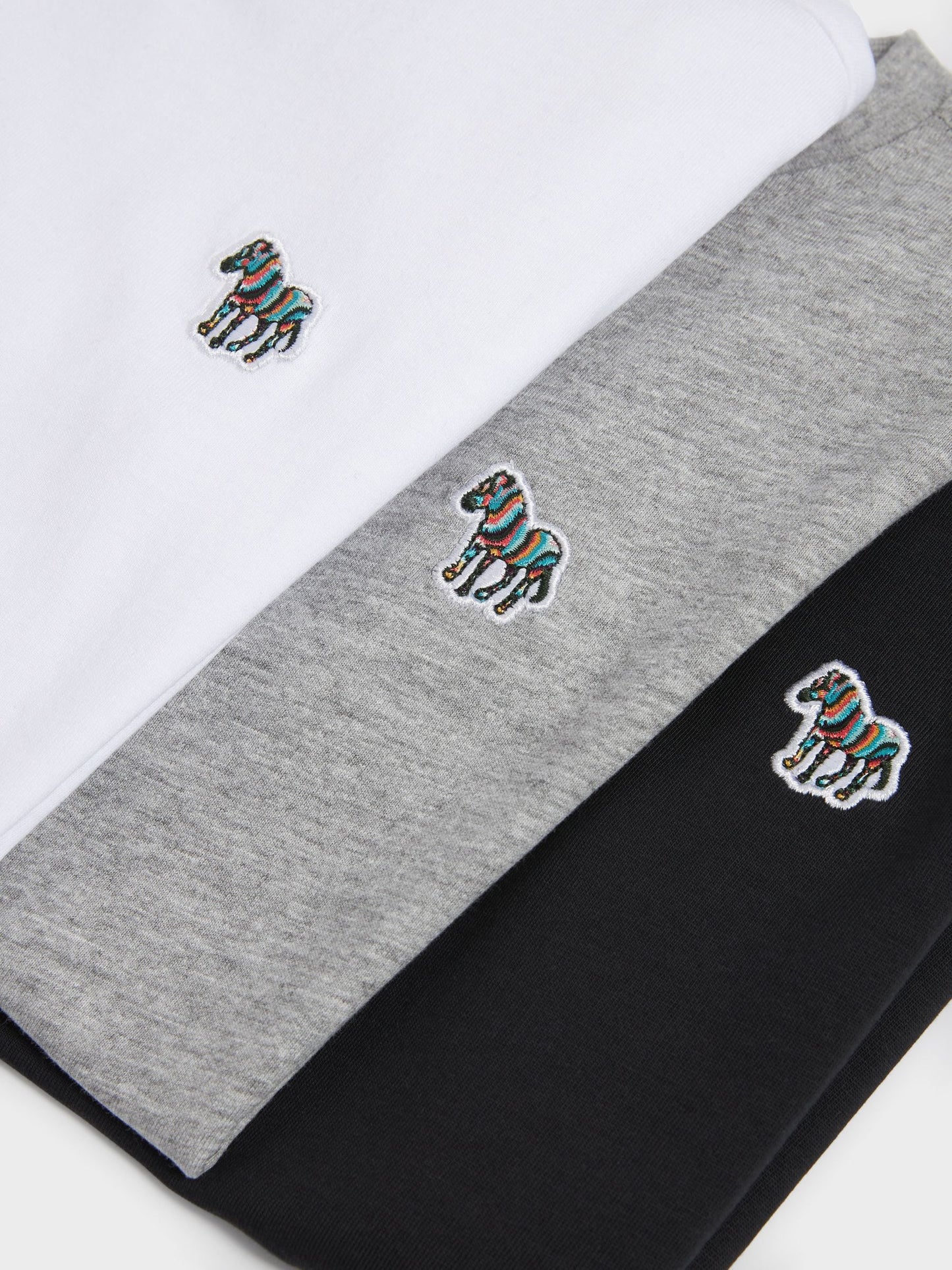 Dsiney Kidz - Paul Smith Junior Multi Zebra Signature T-Shirts 3 Pack image 6
