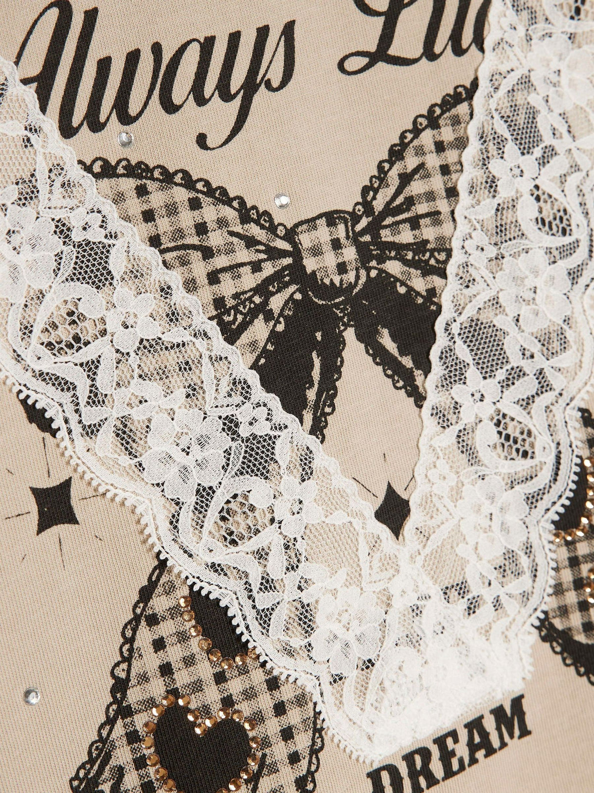 Dsiney Kidz - River Island Cream Lace Top & Ruffle Skirt Set image 4