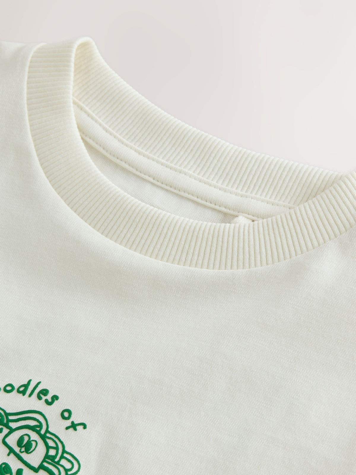 Cream Noodle Long Sleeve Back Graphic T-Shirt (3mths-10yrs) - image 4