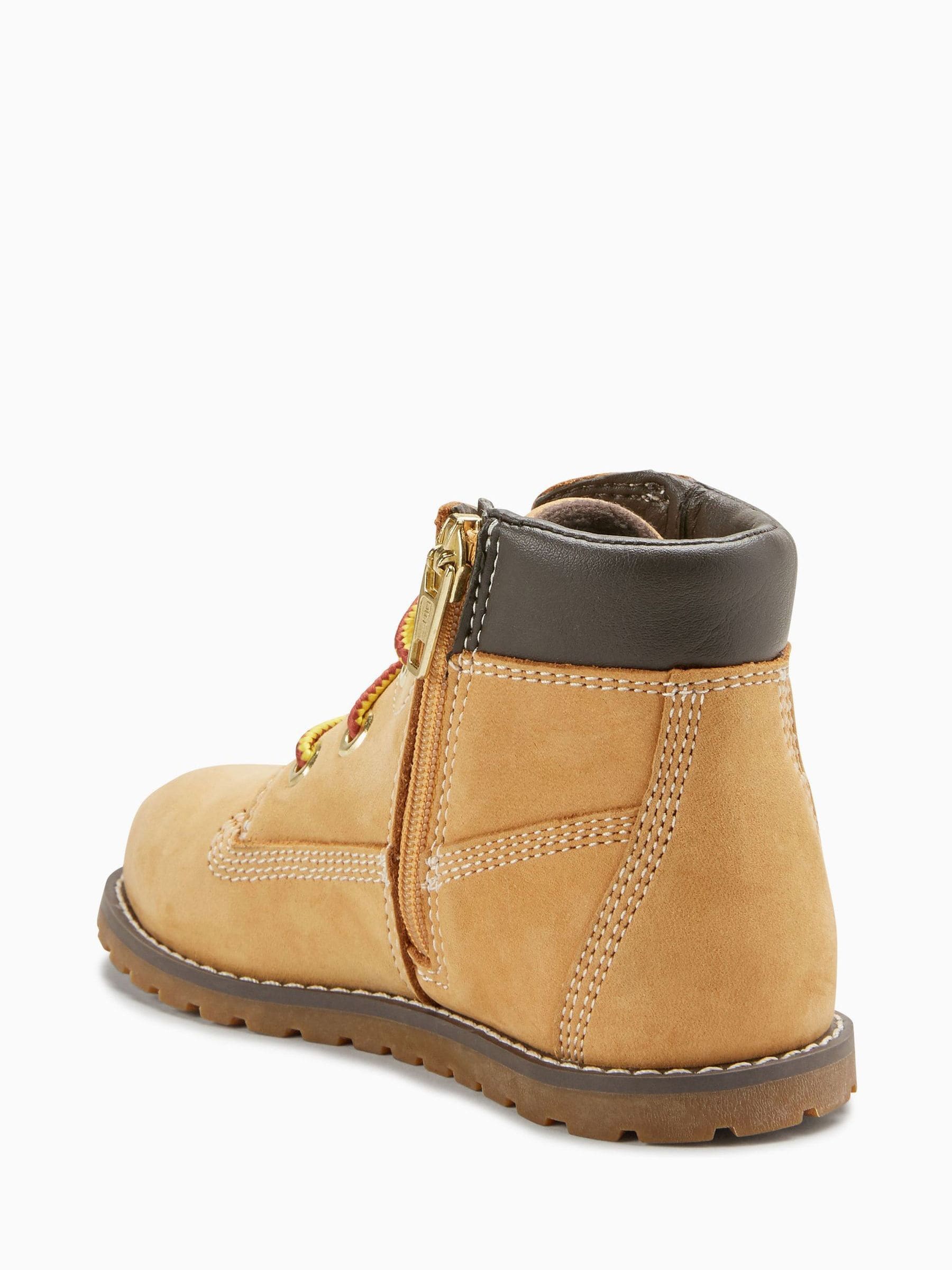 Timberland Wheat Pine 6 Inch Side Zip Boots image 3
