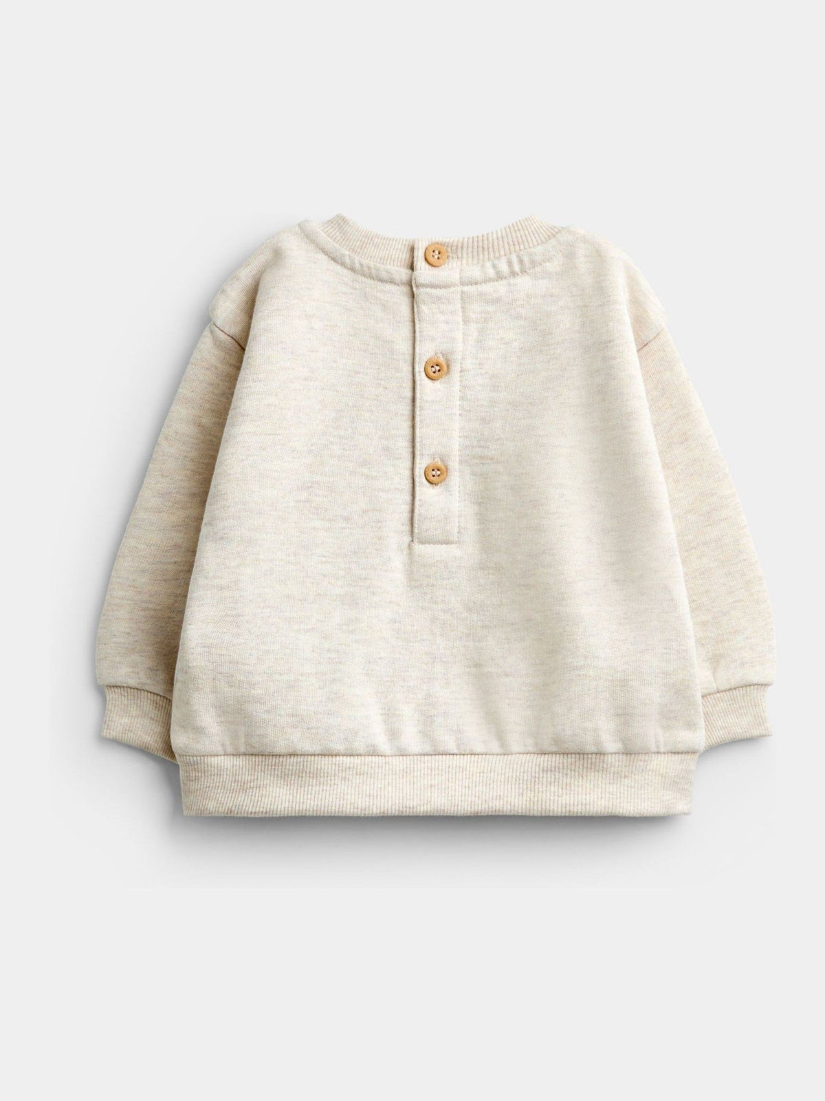 Dsiney Kidz - JoJo Maman Bébé Cream Christmas Sausage Dog Sweatshirt & Trouser Set image 3