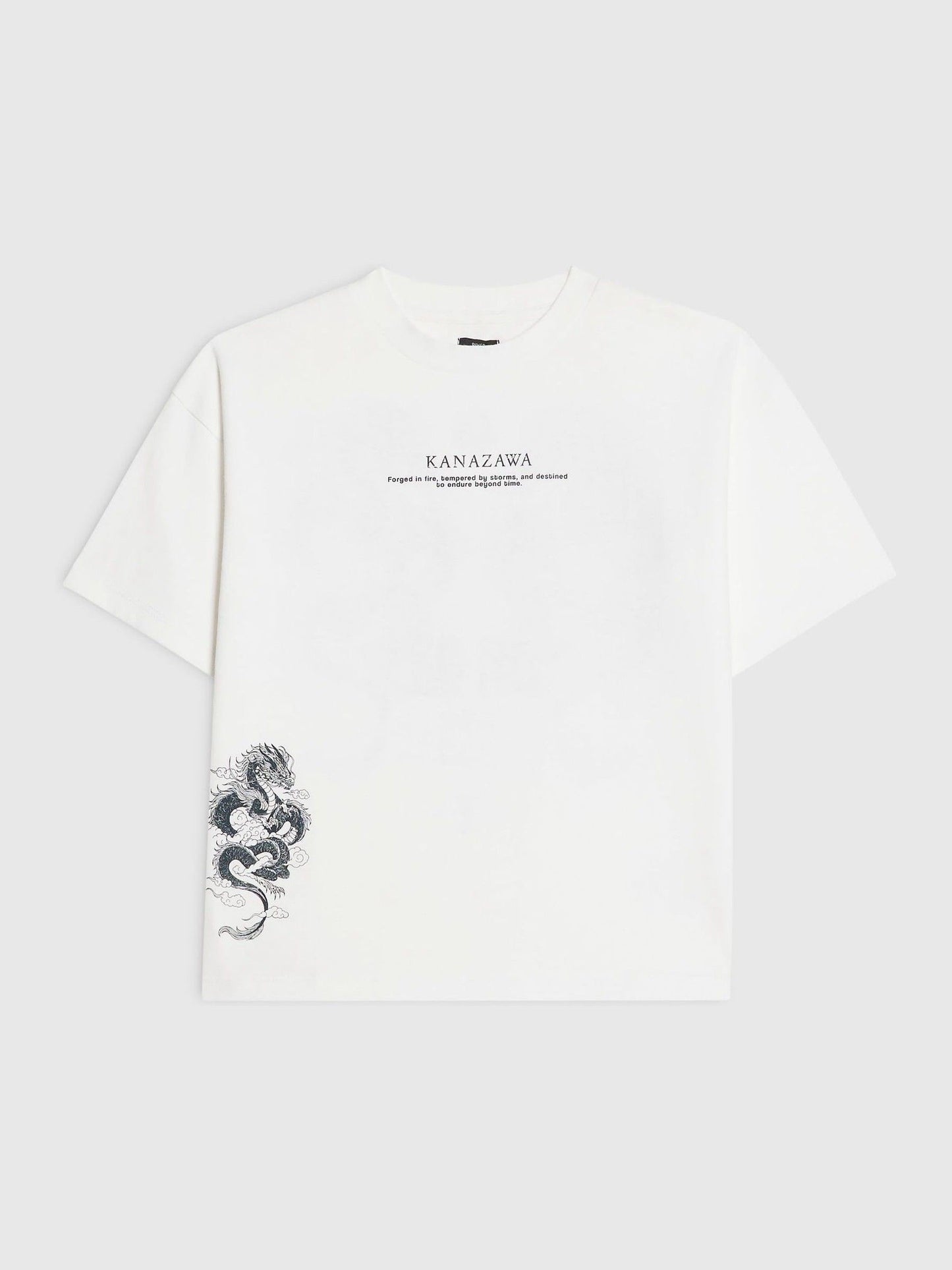 Dsiney Kidz - River Island White Japanese Dragon T-Shirt image 2