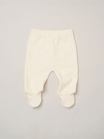 Rock-A-Bye Baby Boutique Yellow Giraffe Quilted Jacket Footed Trousers and Comforter Set - image 5