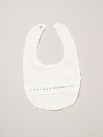 Rock-A-Bye Baby Boutique White Sleepsuit Bodysuit and Bib Gift Set 3 Piece - image 5