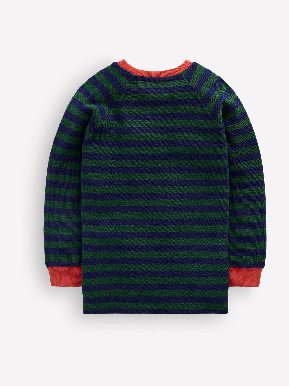 Boden Navy Blue Cosy Textured Raglan T-Shirt - image 2