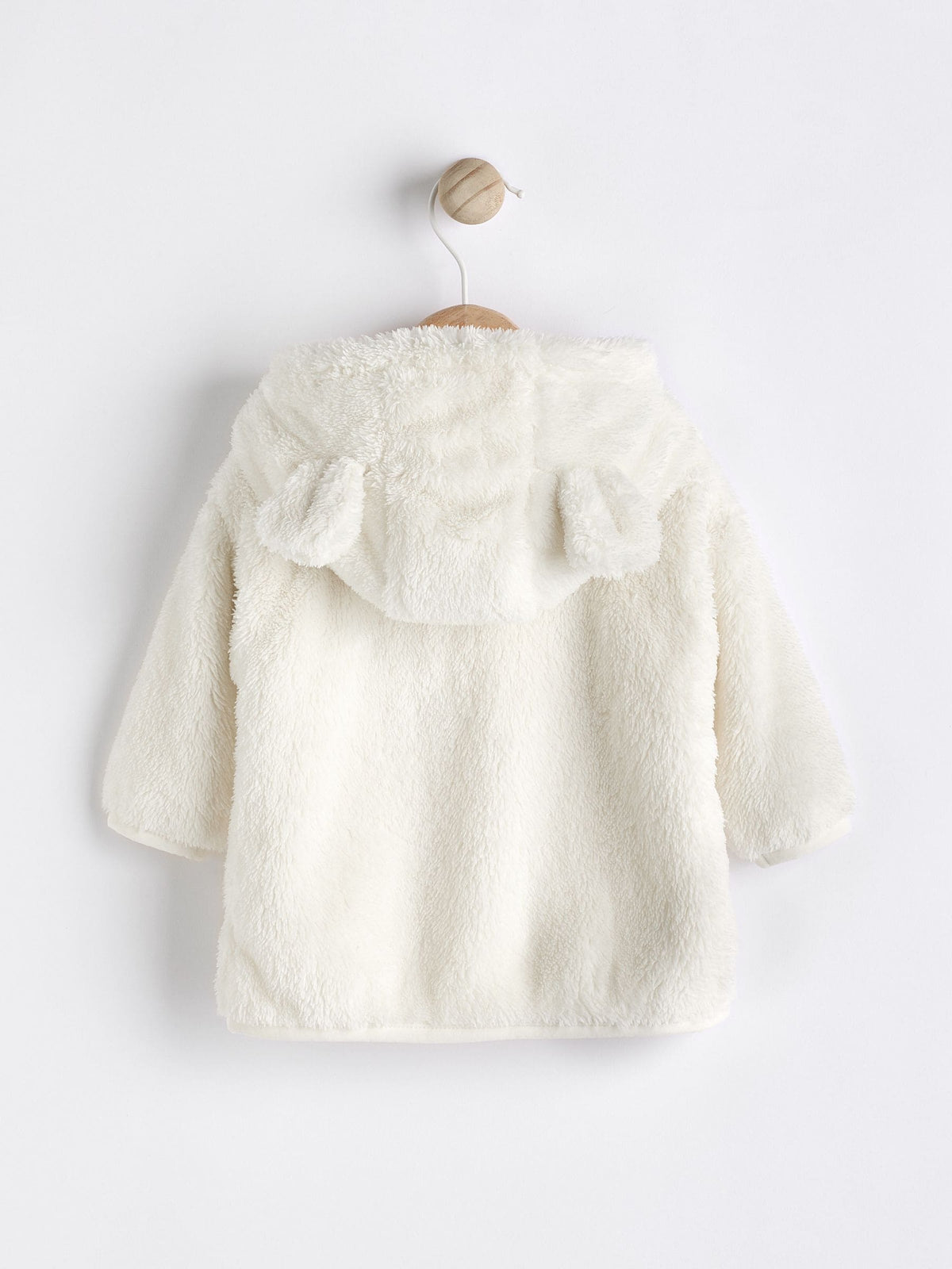 Dsiney Kidz - Ecru Fleece Baby Hooded Jacket (0mths-2yrs) image 5
