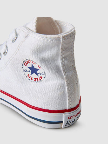 Converse White Chuck Taylor All Star High Infant Trainers image 4