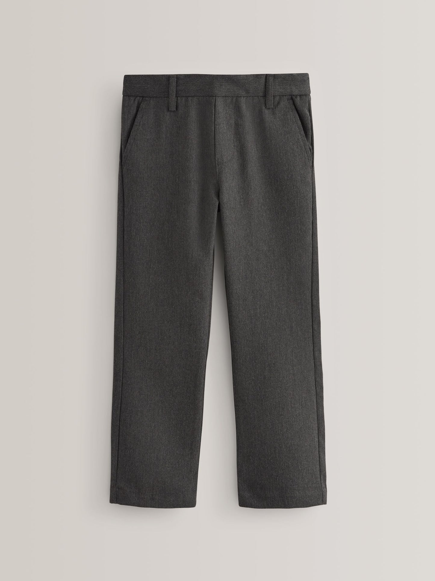 Dsiney Kidz - Grey School Pull On Waist Straight Trousers (3-17yrs) image 2
