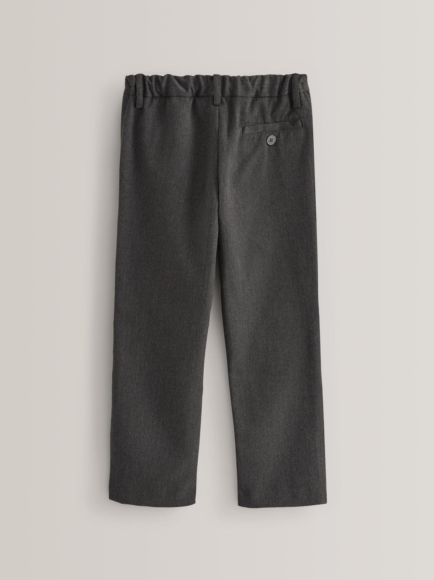 Dsiney Kidz - Grey School Pull On Waist Straight Trousers (3-17yrs) image 3