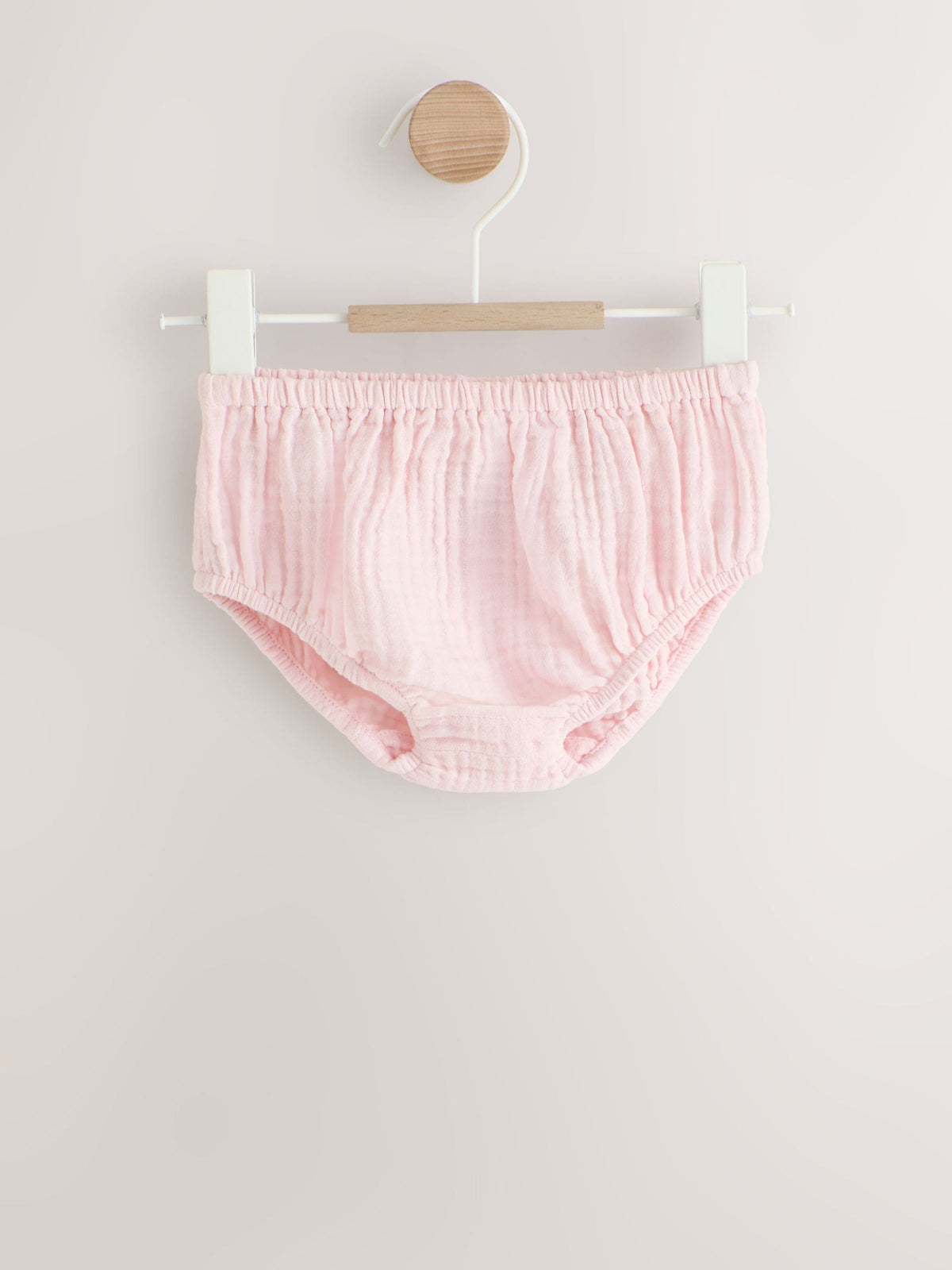 Pink Woven Dress and Knickers Set 2 Piece (0mths-2yrs) - image 2