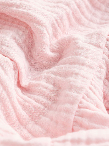 Pink Woven Dress and Knickers Set 2 Piece (0mths-2yrs) - image 6