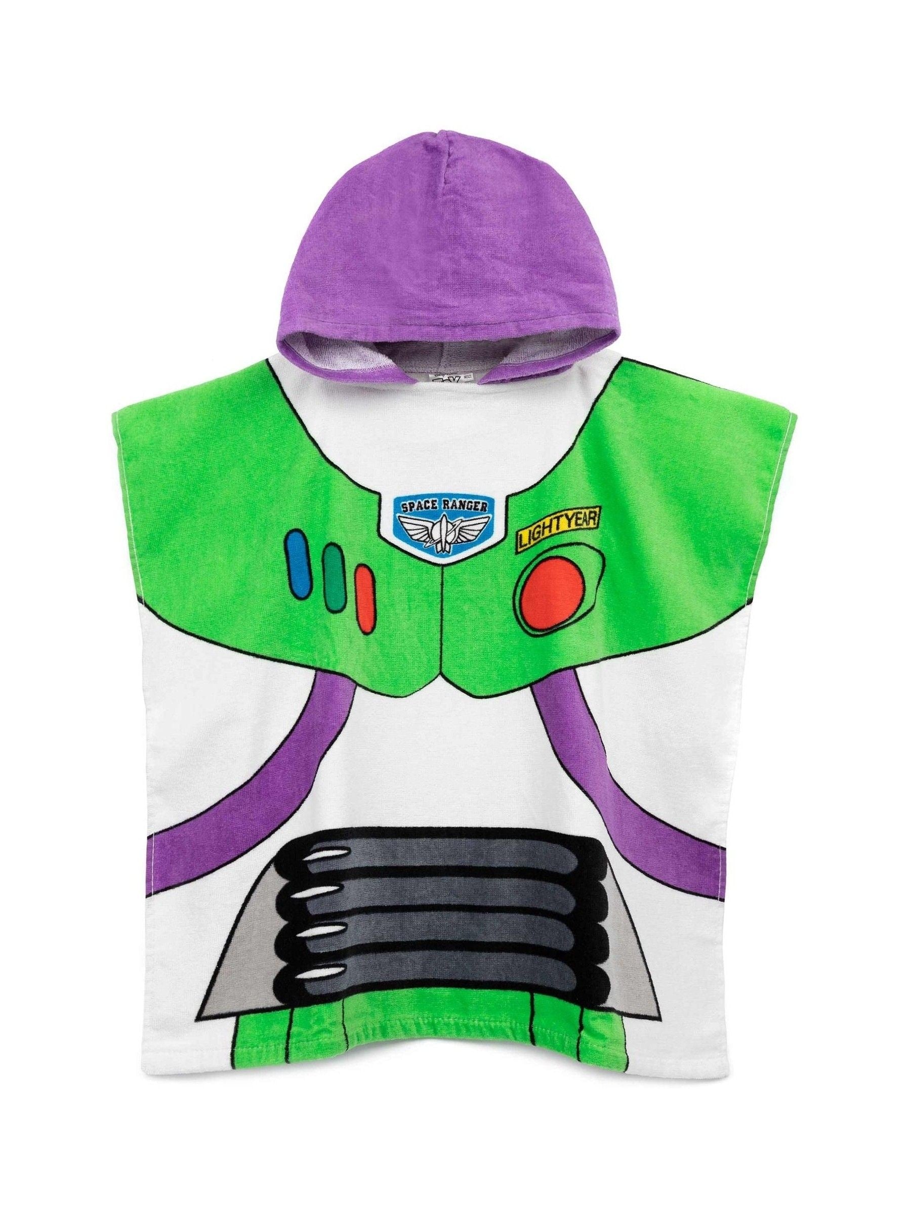 Vanilla Underground White Disney Multicoloured Toy Story Buzz Lightyear Poncho image 1