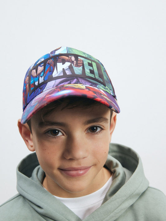 Marvel 100% Cotton License Cap (1-16yrs) image 1