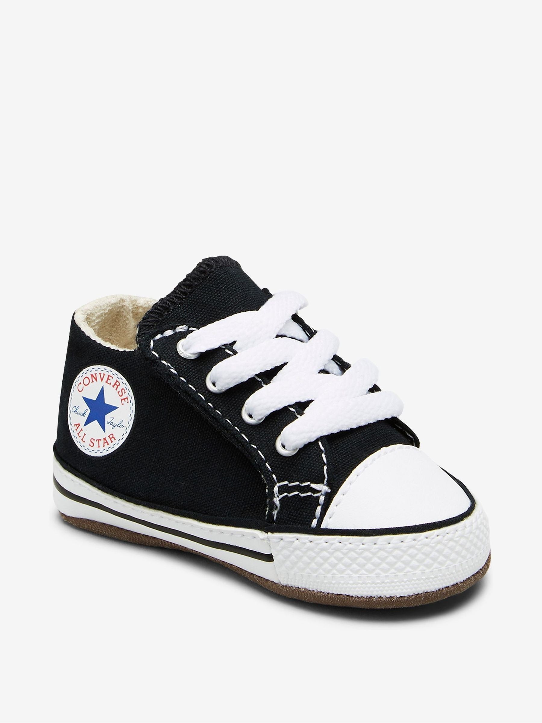Converse Black Chuck Taylor Baby Canvas Trainers image 1