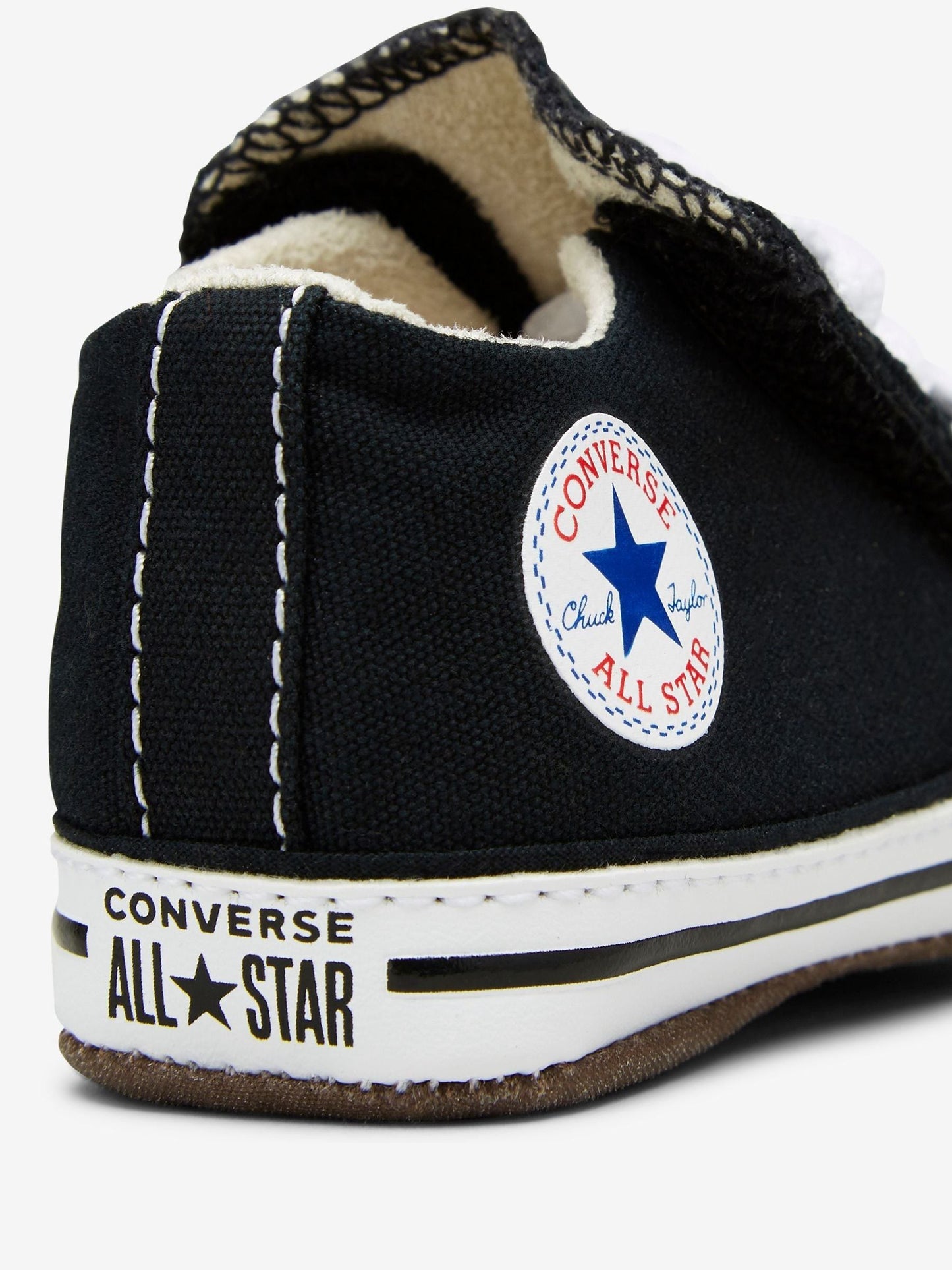Converse Black Chuck Taylor Baby Canvas Trainers image 3