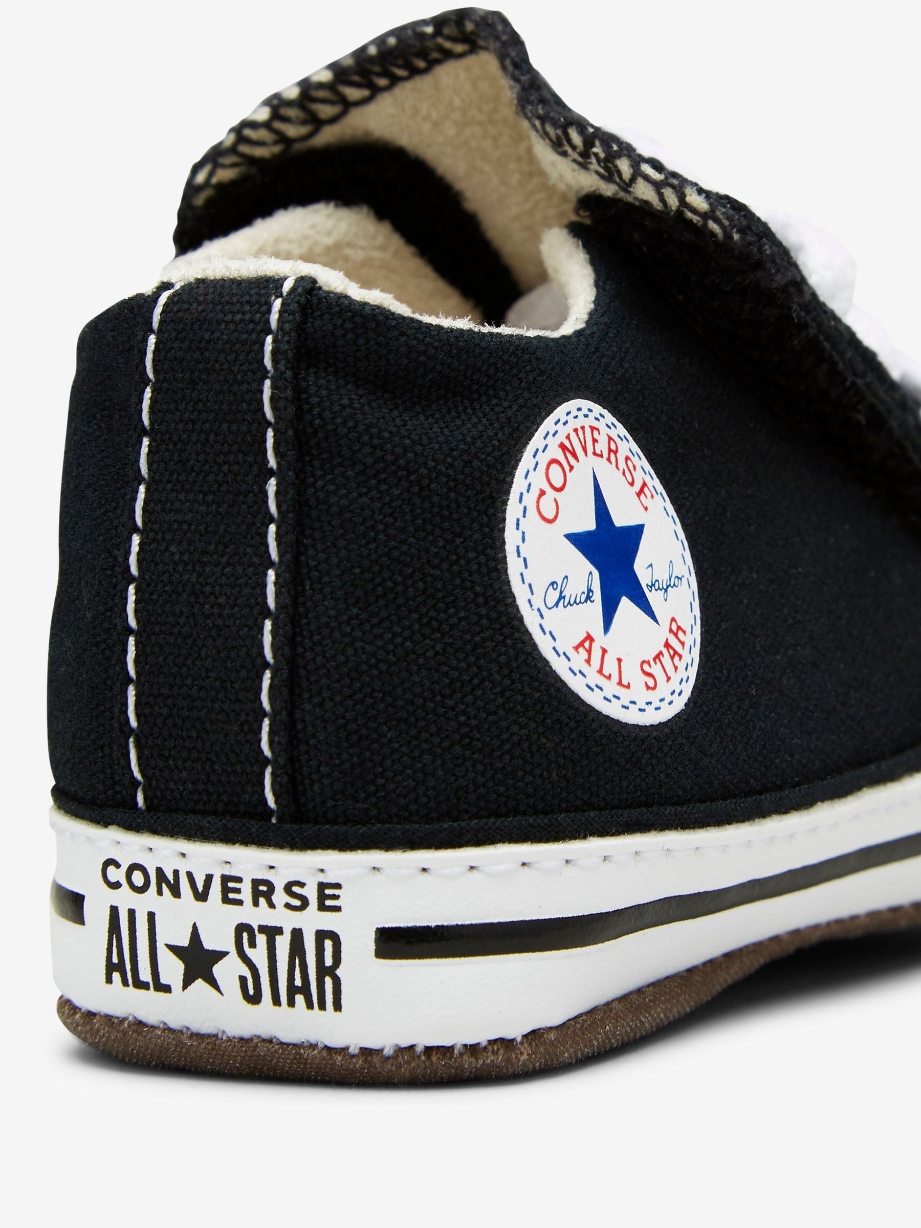 Converse Black Chuck Taylor Baby Canvas Trainers image 3