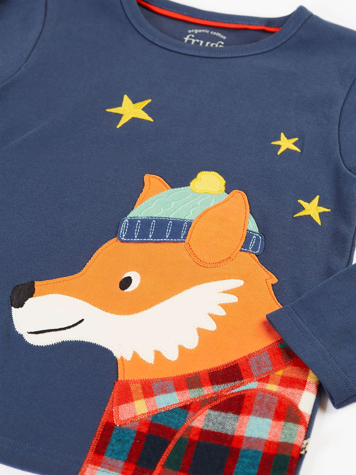 Frugi Red Christmas Caden Check Pyjamas - image 3