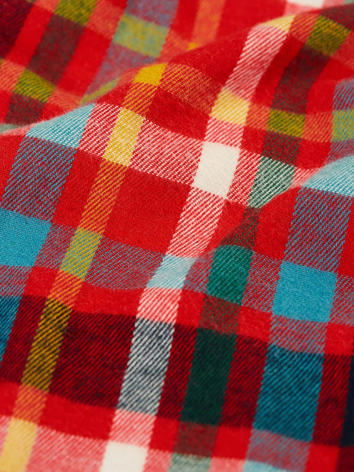 Frugi Red Christmas Caden Check Pyjamas - image 4